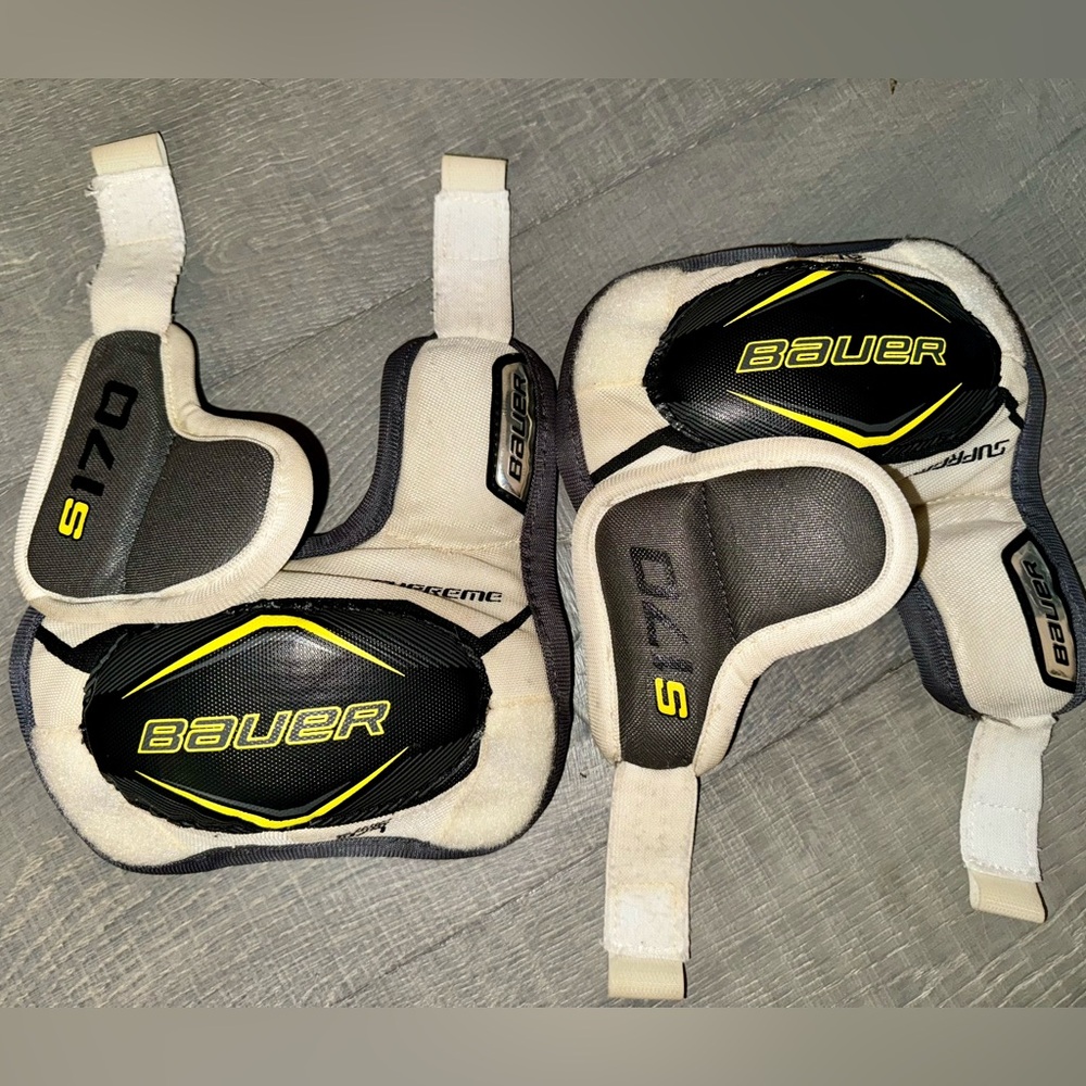 Bauer S170 Youth Hockey Elbow Pads Size Large